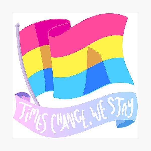 Pansexual Pride Flag Photographic Prints | Redbubble