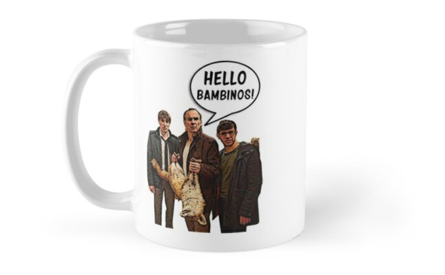 "Hello Bambinos Martin from Friday Night Dinner" Mug by ...