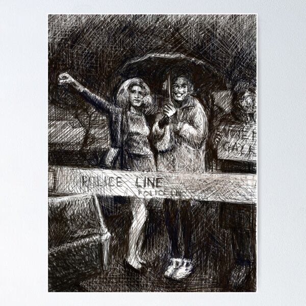 Item preview, Sylvia Rivera and Marsha P. Johnson designed and sold by YoungPioneer.