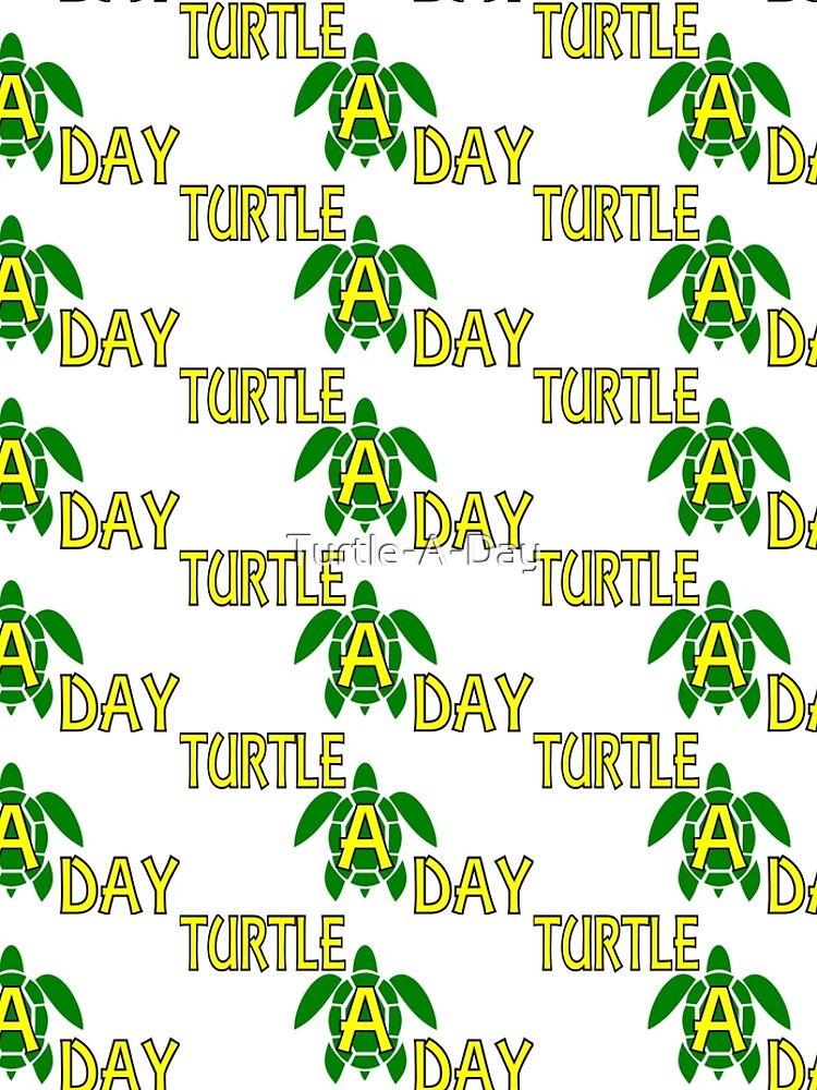 Discover Turtle A Day Logo Leggings