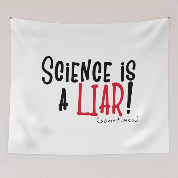 Item preview, ¡La ciencia es un mentiroso a veces! designed and sold by unrealangie.