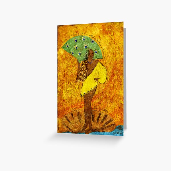 Oshun, Santeria Goddess of Love Greeting Card