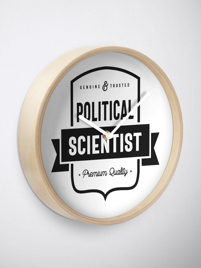 Alternate view of Political Scientist Clock