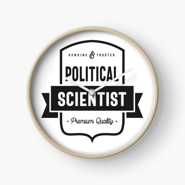Political Scientist Clock