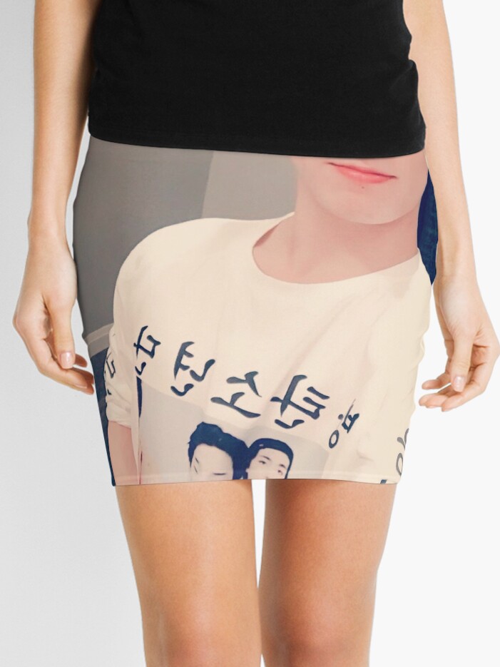 JUNGKOOK BTS BLUE Mini Skirt for Sale by Destsuarez999