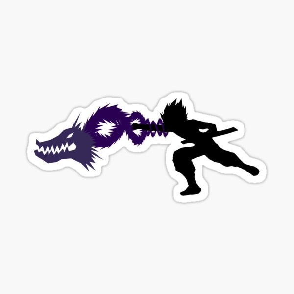 Dragon of the Darkness Flame Sticker