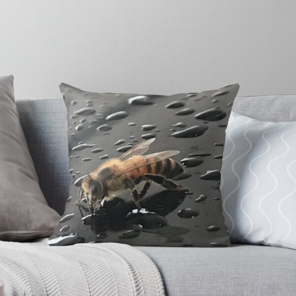 Item preview, Bee Photography | Honey Bee Photograph - Thirsty Bee designed and sold by JDMHoney.