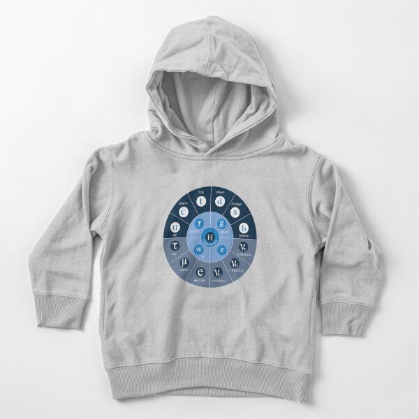 #Standard #Model of #Particle #Physics.  Interactions: electromagnetic, weak, strong. Elementary: electron, top quark, tau neutrino, Higgs boson, ... Toddler Pullover Hoodie