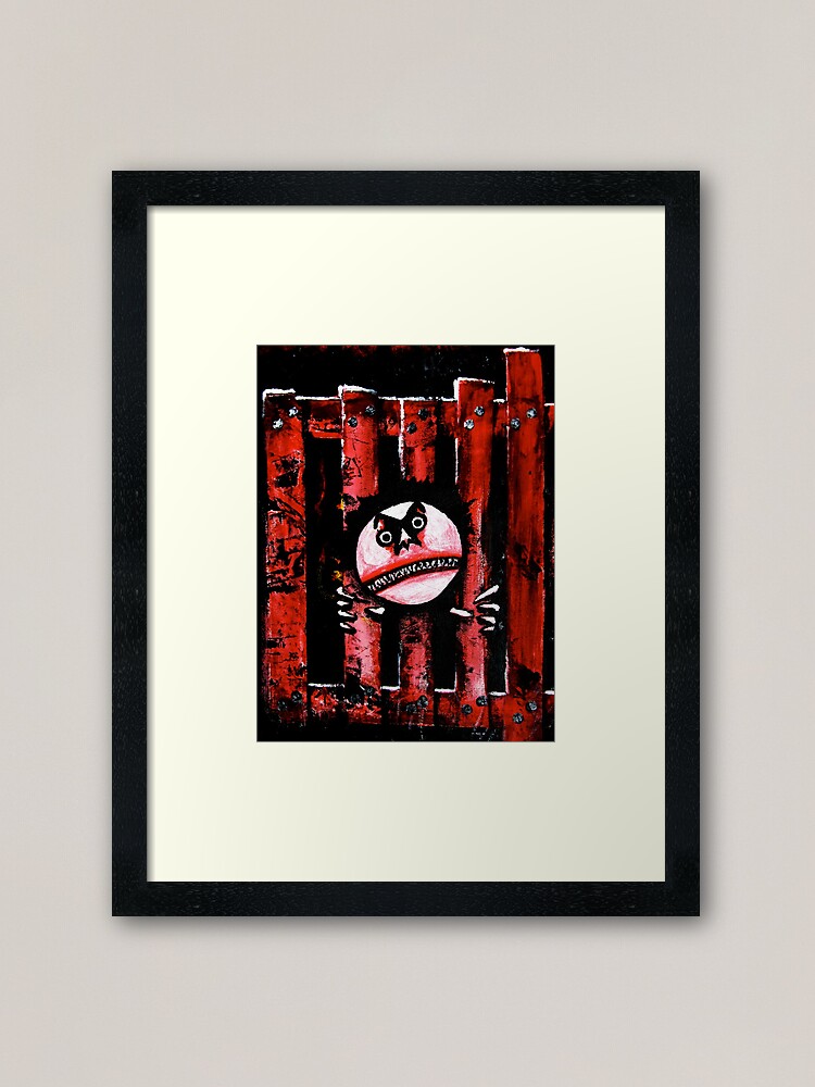 Alternate view of Rage Framed Art Print