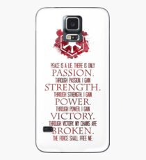 Der Sith-Code Hülle & Klebefolie für Samsung Galaxy