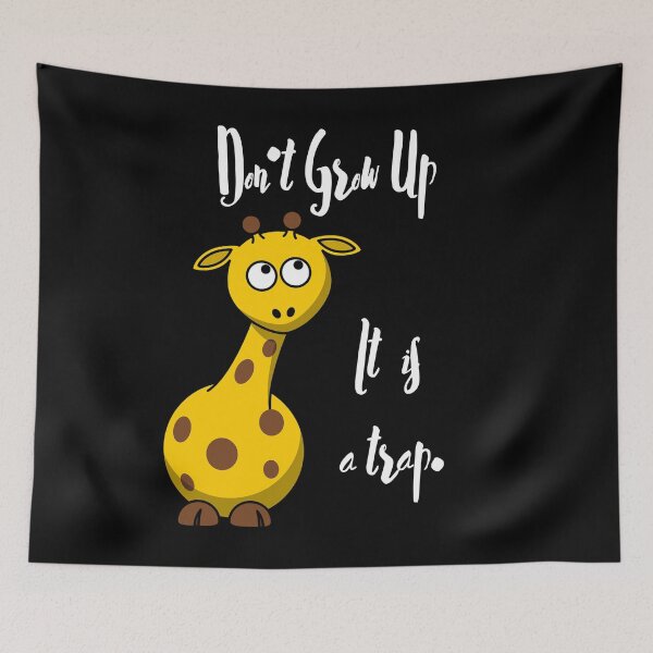 Item preview, Don't Grow Up designed and sold by FluffyTheDude.
