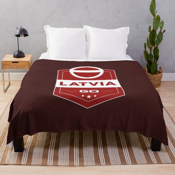 Item preview, LATVIA FLAG SHIELD designed and sold by MarkMotta.