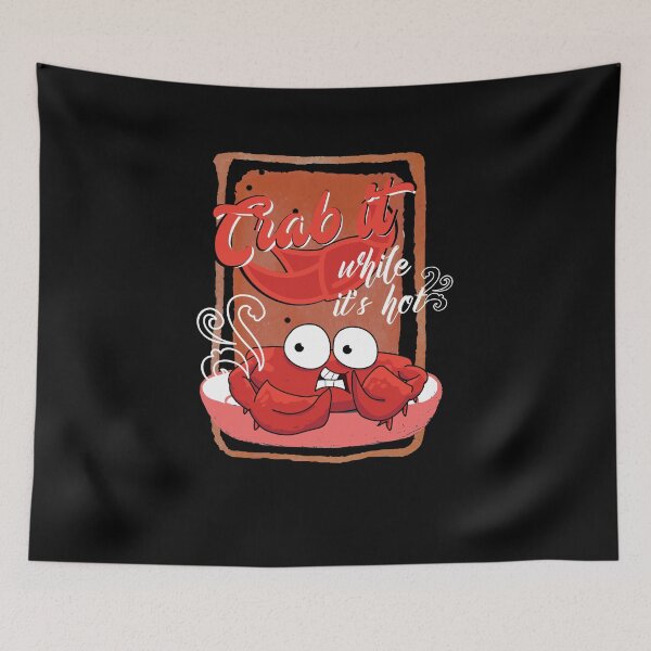 Item preview, Asian Hawker Style Crab it while it's hot designed and sold by PincGeneral.