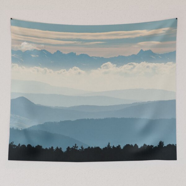 Item preview, The Distant Mountains designed and sold by metriognome.