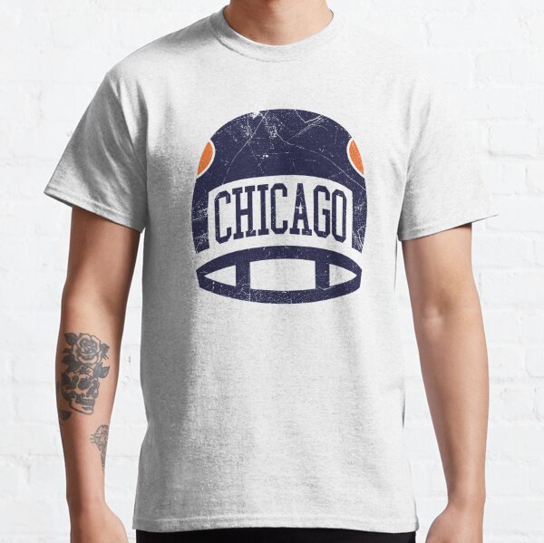 Chicago Bears Rebuilding Since 1986 Vintage Distressed Short-Sleeve Unisex  T-Shirt - Chicago Bears TShirt - Chicago Football Rebuilding Tee