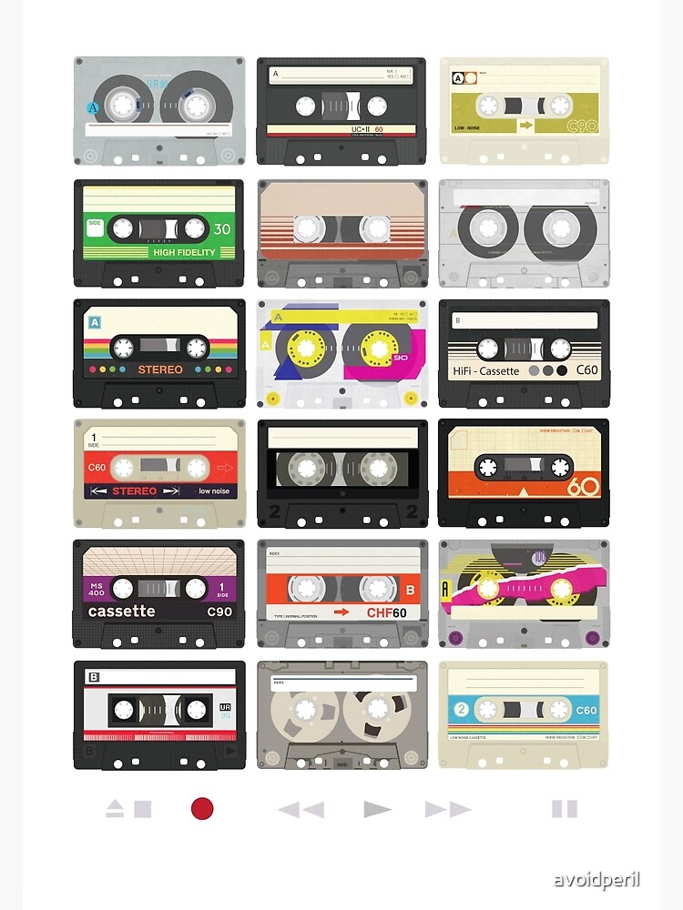 Cassette Tapes (mixtape Love) by avoidperil