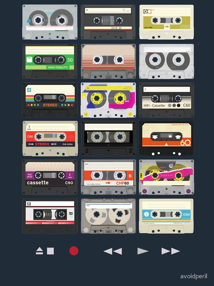 Cassette Tapes (mixtape Love) by avoidperil