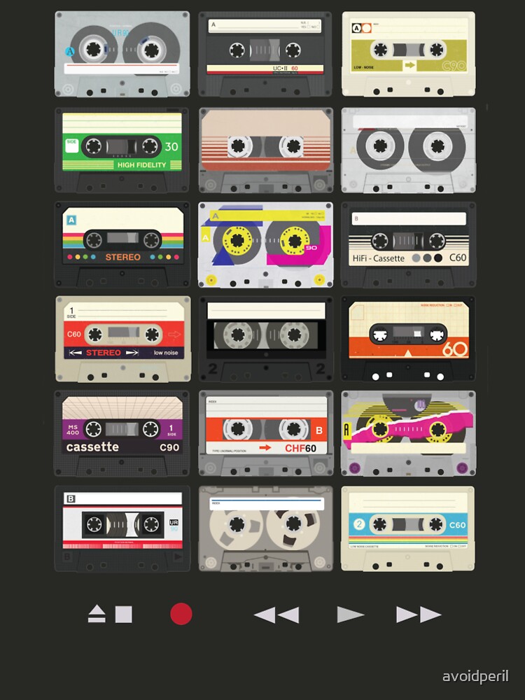 Cassette Tapes (mixtape Love) by avoidperil