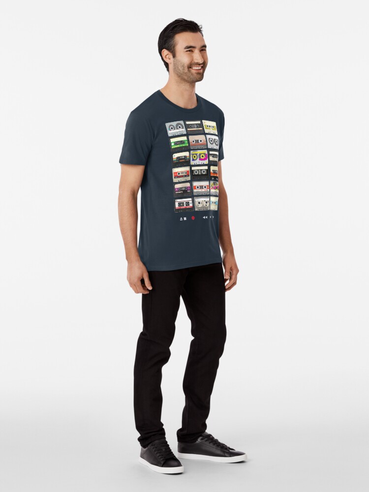 Alternate view of Cassette Tapes (mixtape Love) Premium T-Shirt