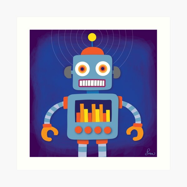 ROBOT Art Print