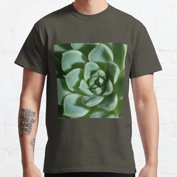 Petalled Succulent - Agave Classic T-Shirt