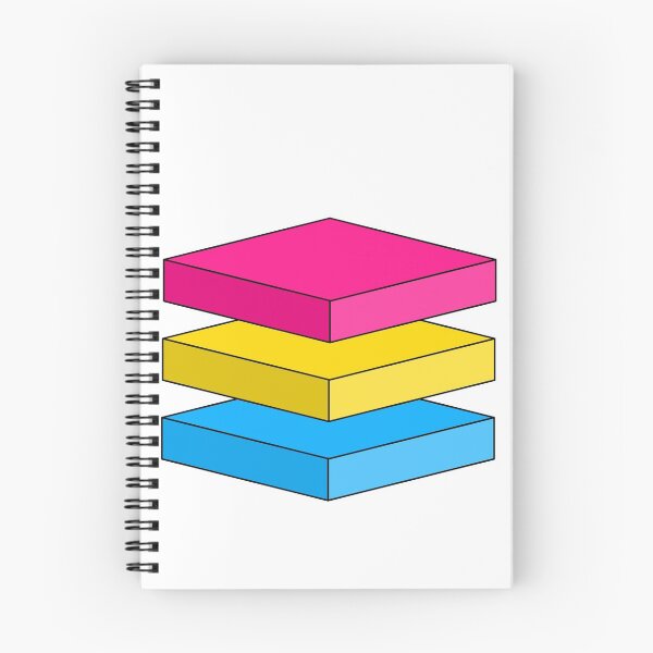 Item preview, Subtle Geometric Pansexual Pride Flag Design designed and sold by ScarySarahShop.