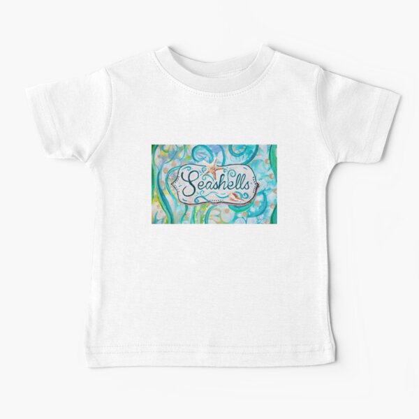 Seashells III by Jan Marvin Baby T-Shirt