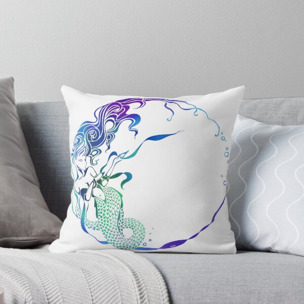 Item preview, Mermaid Line Art designed and sold by EtaCarinaeArt.