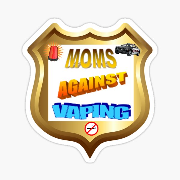 moms against vaping Sticker