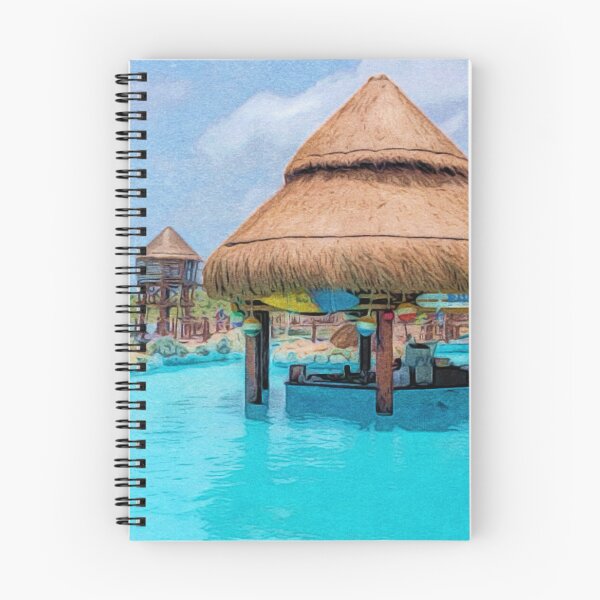 Item preview, Bar en la piscina del Costa Maya | Pintura designed and sold by Christopher Taylor.