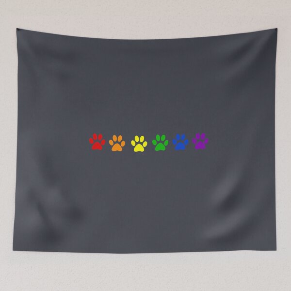 Item preview, Rainbow paws designed and sold by houndpixnz.