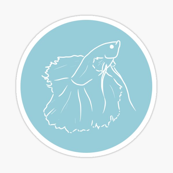 Betta Graphic Sticker