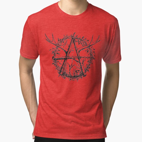 Antler Mayhem Lashed Logs Logo Tri-blend T-Shirt