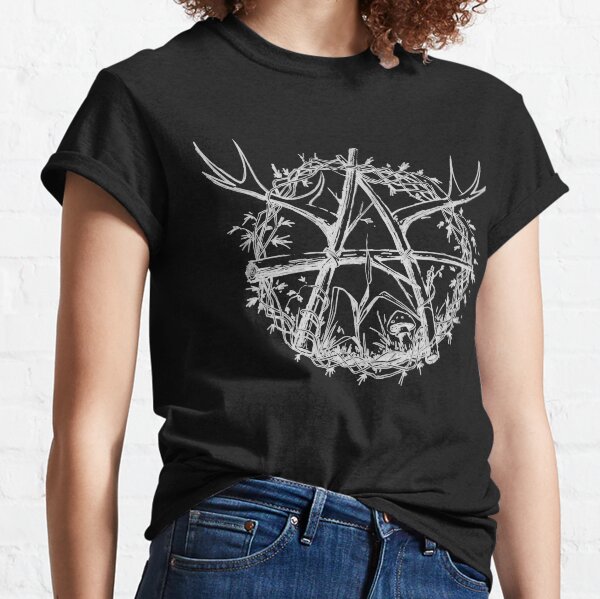 Antler Mayhem Lashed Logs White Logo Classic T-Shirt