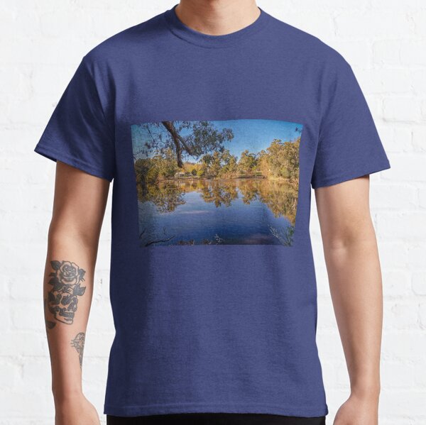 Jubilee Lake Reflections, Daylesford, Victoria, Australia Classic T-Shirt