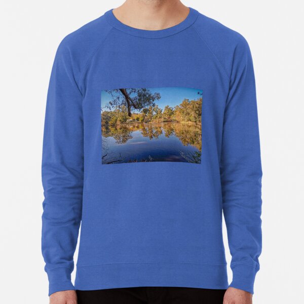 Jubilee Lake Reflections, Daylesford, Victoria, Australia Lightweight Sweatshirt