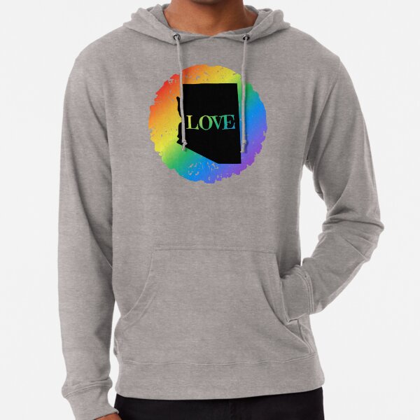 Proud No One Likes Arizona Black Adult Sweatshirt