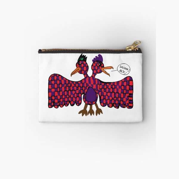 Item preview, Retro 2-headed Chequered Monster Bird designed and sold by tnewton69.