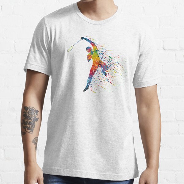 Badminton Jump Smash Essential T-Shirt