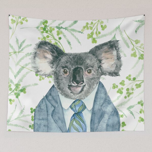 Item preview, Kevin Koala the Environmental Scientist designed and sold by Helen Ashley.