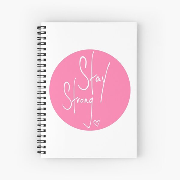 Mantenerte fuerte Cuaderno de espiral