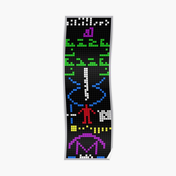 Arecibo Message Poster
