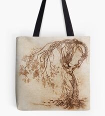 Hedge Witch, the Lady in the Tree Tote Bag