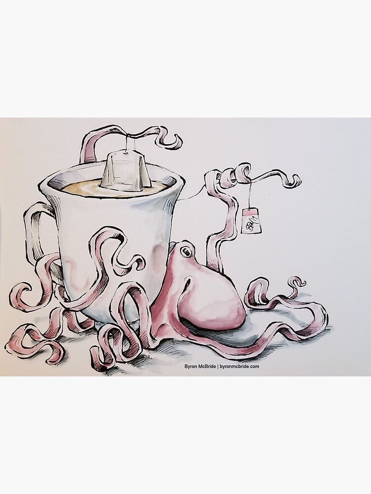 The British Columbian Tea Octopus by ByronMcBride