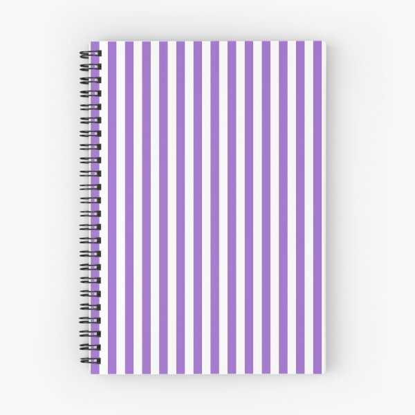 Item preview, Amethyst Violet and White Vertical Stripes designed and sold by ColorPatterns.