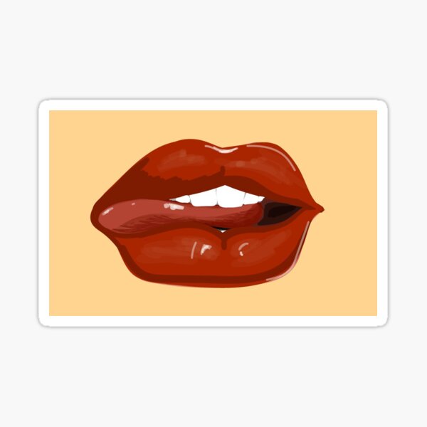 Get Lippy Sticker