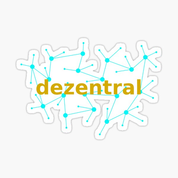 dezentral Sticker