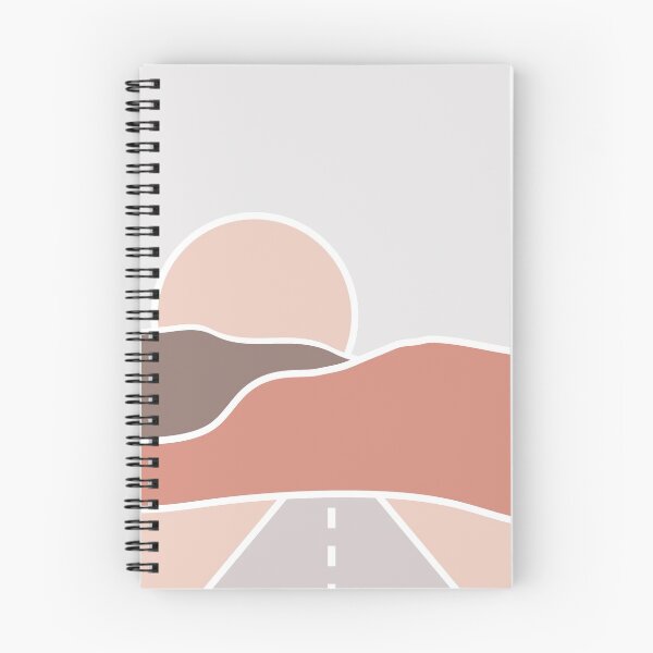 Item preview, Road to nowhere - Abstract Retro Print by Design by Cheyney designed and sold by designbycheyney.