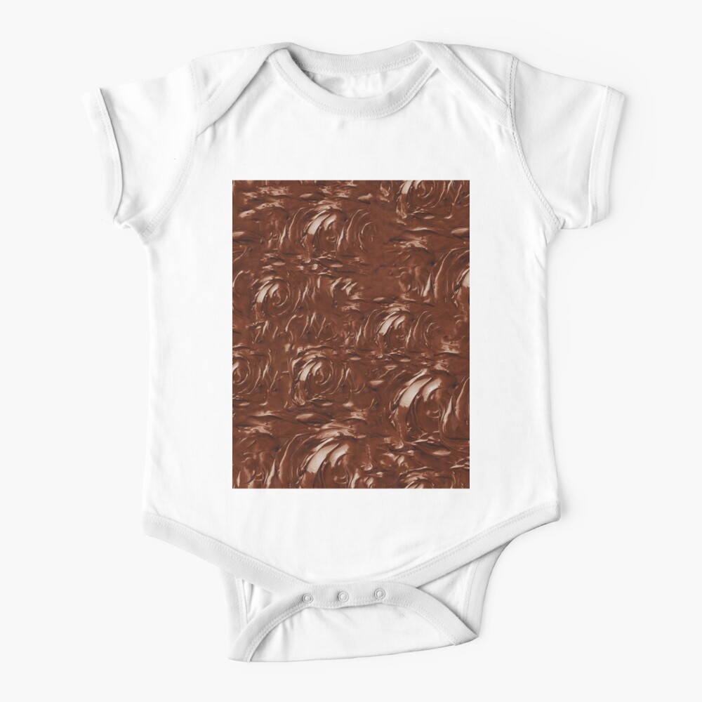 Body Bebe Nutella Chocolate Spread Pattern Par Groovyraffraff Redbubble