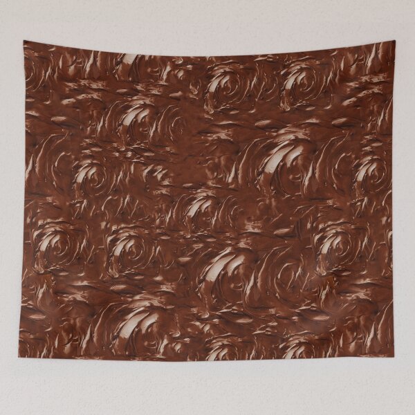 Item preview, Nutella Chocolate Spread Pattern designed and sold by GroovyRaffRaff.